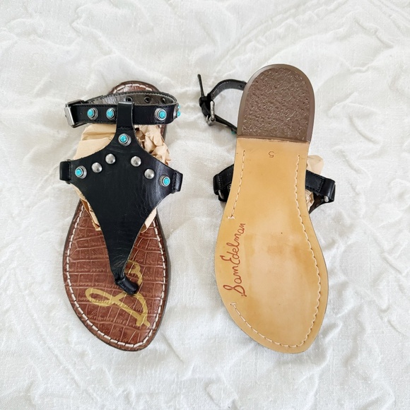 Sam Edelman Galena Studded Sandal New $85 - Picture 9 of 9